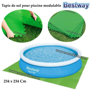 Tapis de sol pour piscine modulable 234 x 234 Cm  - Bestway