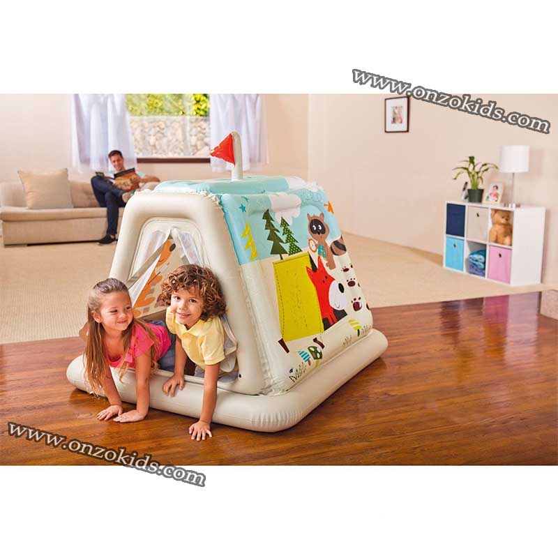 Tente de jeu gonflable pour enfants à motif animal - INTEX – Image 2