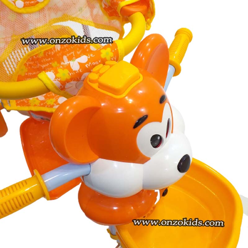 Vélo Tricycle scooter à pédales avec tige de guidage – Image 7