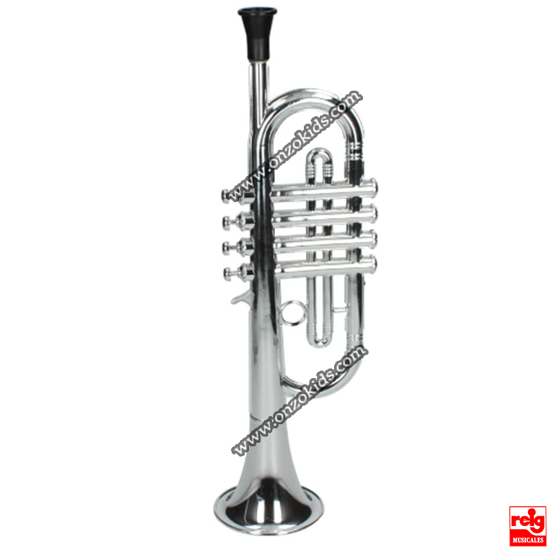 Jouet musical Trompette Métallisé pour enfant - Reig Toys – Image 2