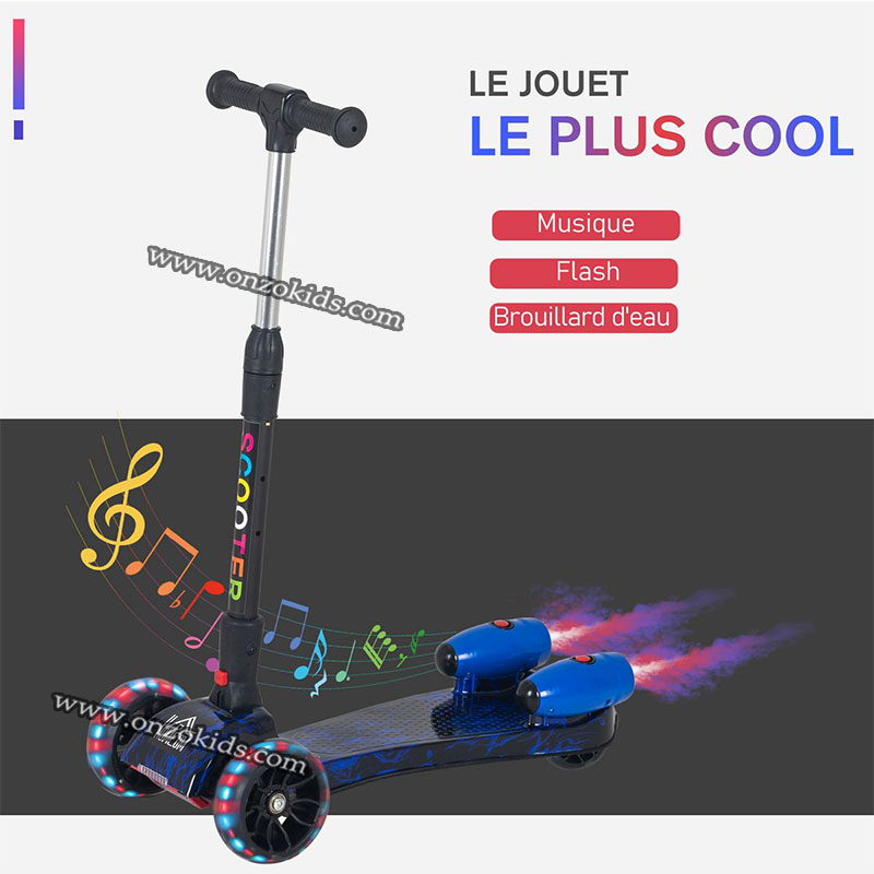 Trottinette Musicale avec Vapeur et Bluetooth pour enfants – Image 11