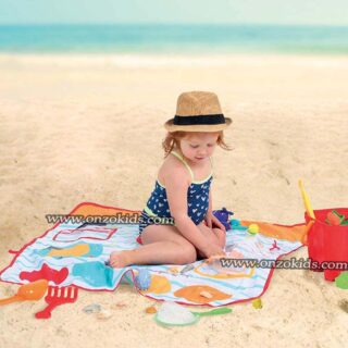 Un tapis de jeux pour la plage | Ludi