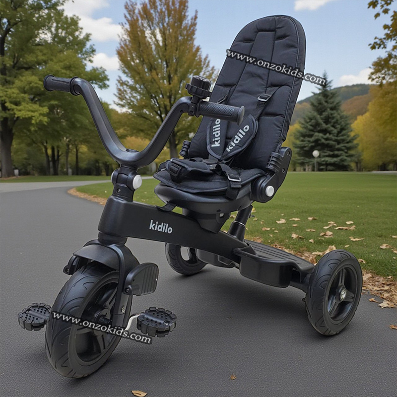 Poussette Tricycle évolutif 360 pour bébé - kidilo – Image 5