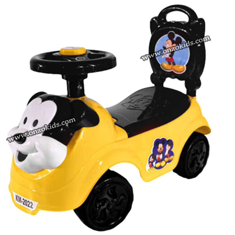 Voiture à pousser Mickey Mouse pour enfant – Image 3