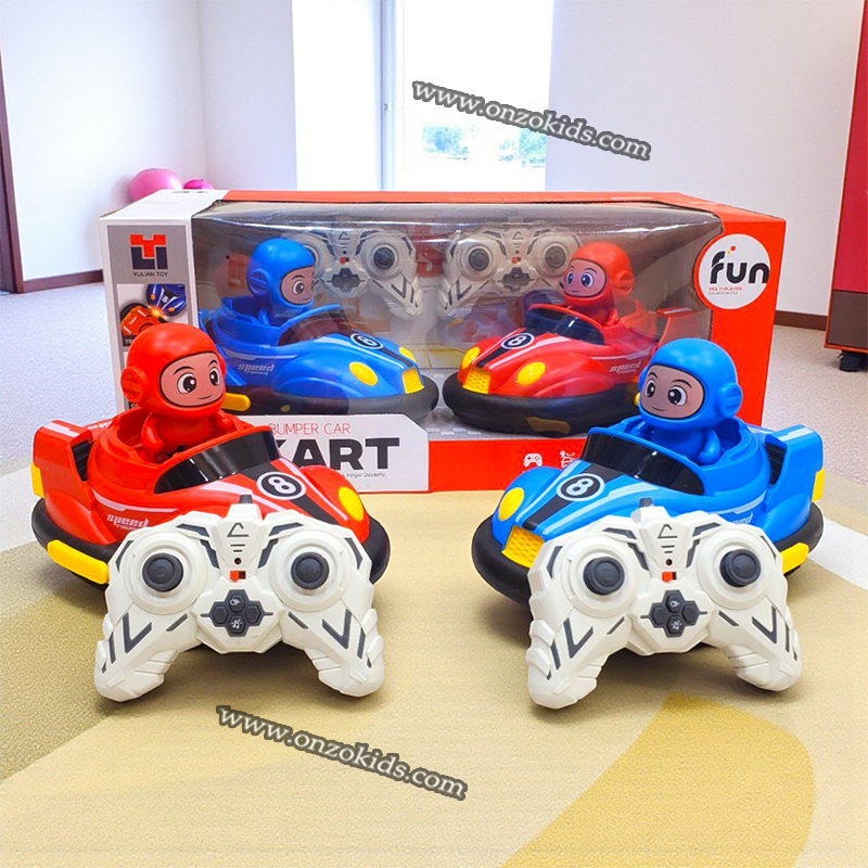 Voiture pare-chocs télécommandée pour enfants