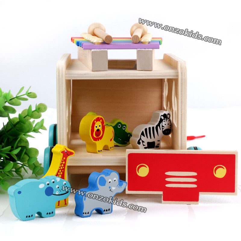 Remorque en bois Xylophone en Bois – Image 9