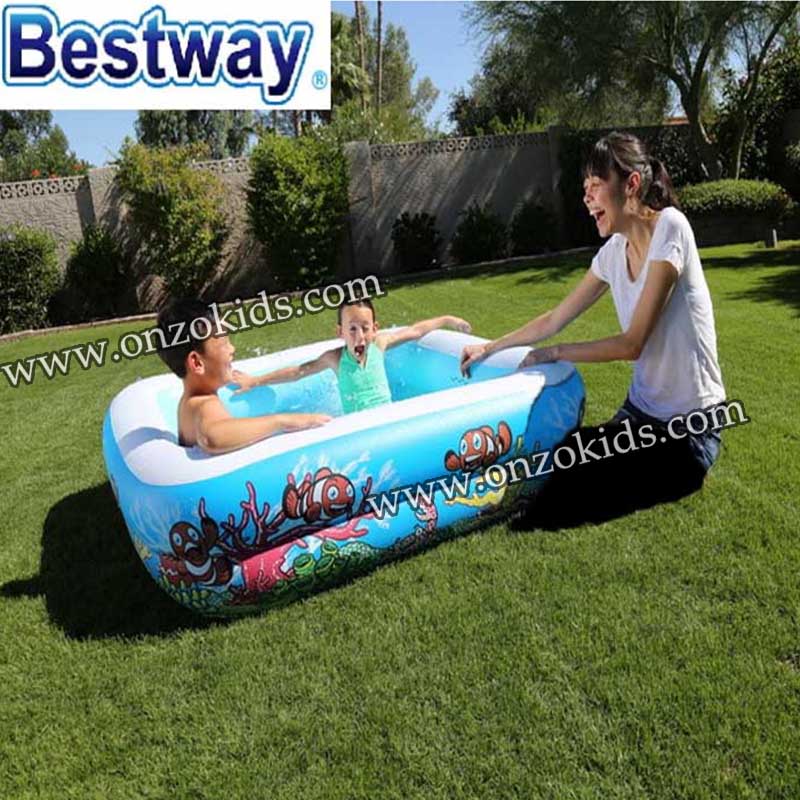 Piscine pour enfant avec auvent gonflable 140 x 140 x 114 cm - Bestway – Image 8