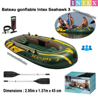 Bateau Pneumatique Gonflable Seahawk 3 - INTEX