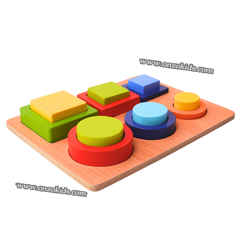 Blocs de construction de 6 formes pour les enfants – Image 4