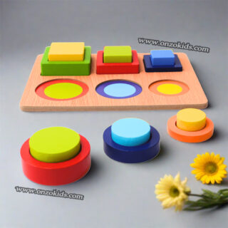 Blocs de construction de 6 formes pour les enfants