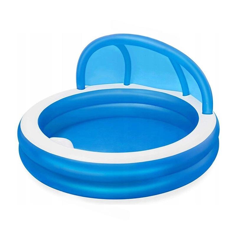 Piscine familiale avec parasol 241 x 140 cm-Bestway – Image 2