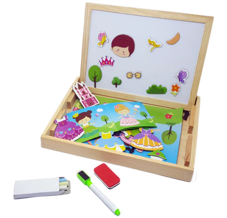 Tableau de dessin éducatif double face pour enfant