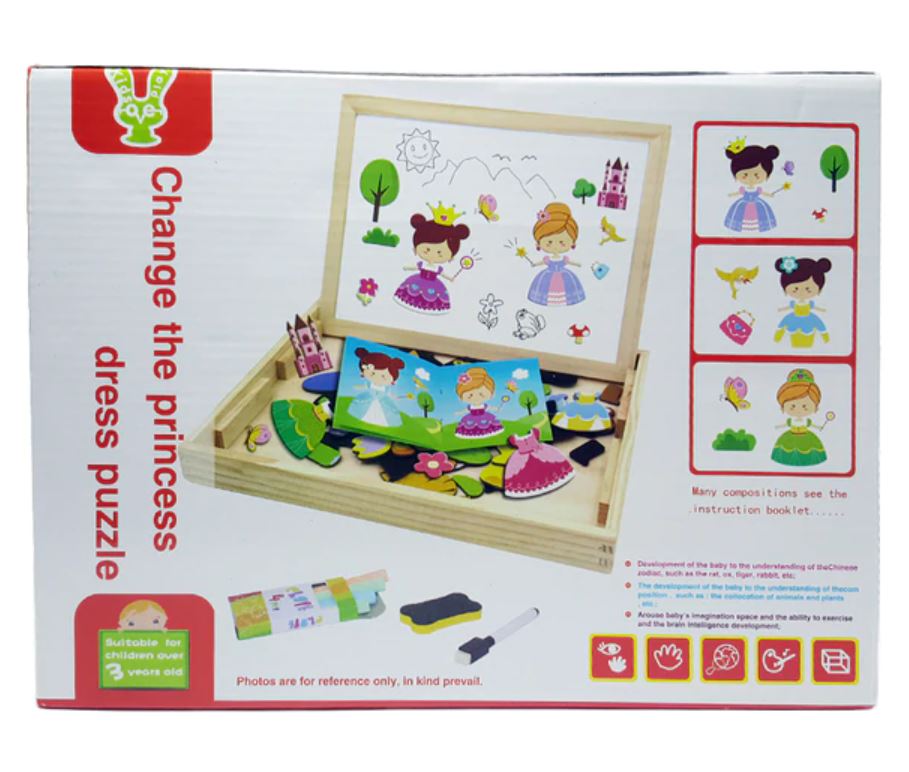 Tableau de dessin éducatif double face pour enfant – Image 4