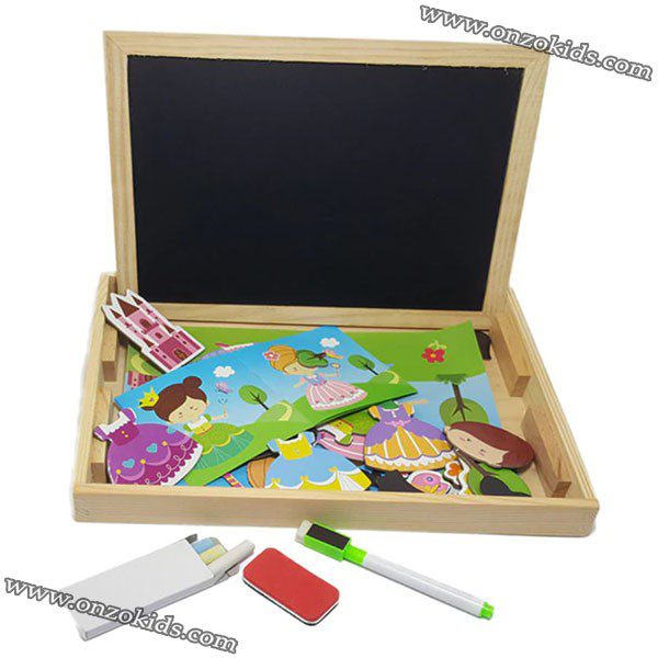 Tableau de dessin éducatif double face pour enfant – Image 2
