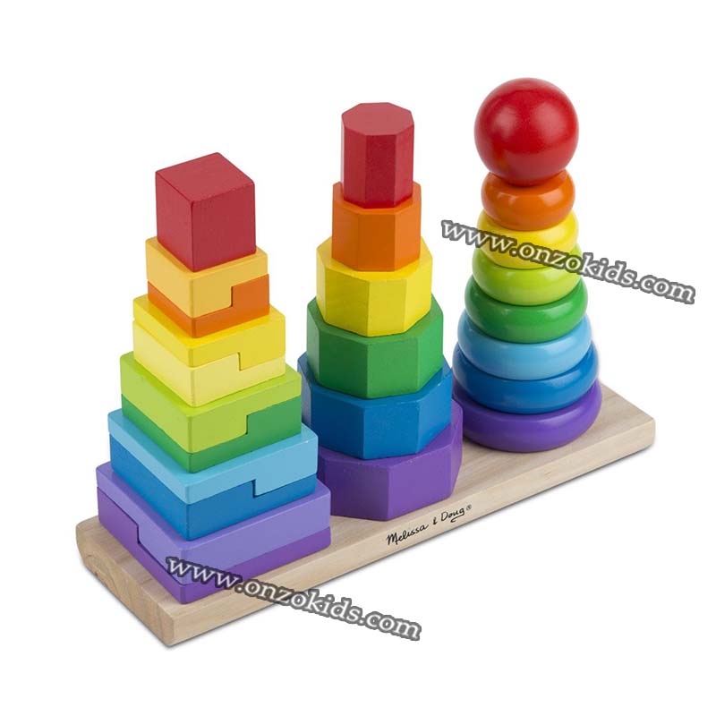Jouet empilable géométrique pour tout-petit – Image 4