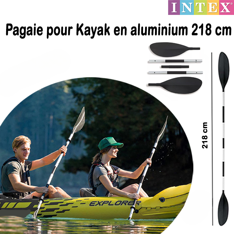 Pagaie Pour Kayak En Aluminium 218 cm | INTEX