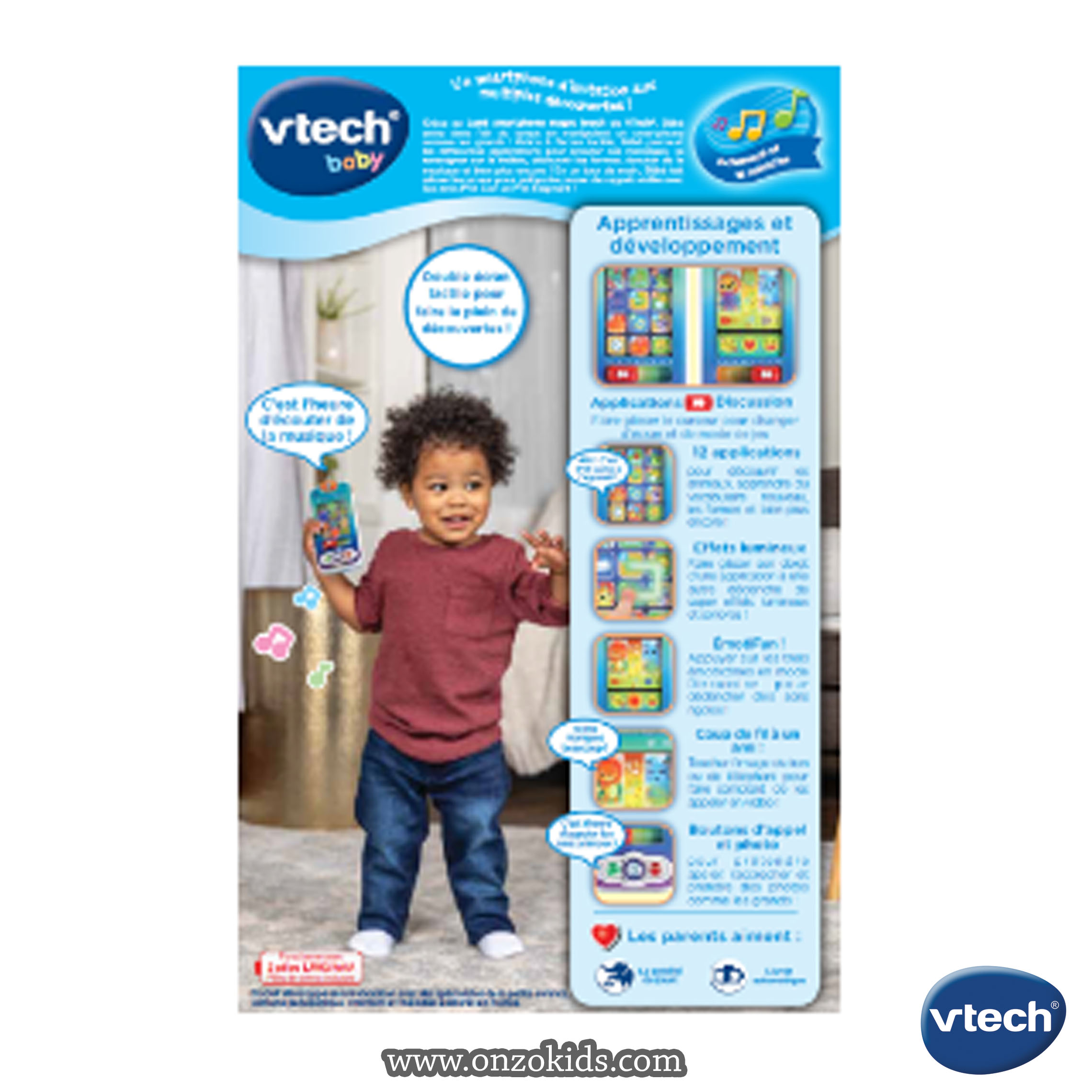 Lumi smartphone Magic touch - telephone interactif -Vtech – Image 2
