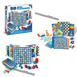 Coffret Jeux De Société 50 Jeux Classiques Clementoni