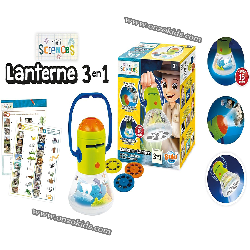 Mini sciences Lanterne 3 en 1 - Buki