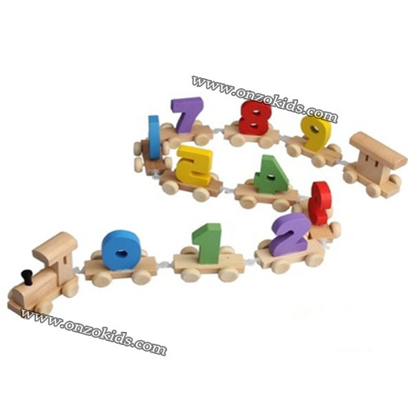 Train numérique en bois – Image 6