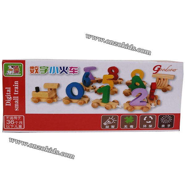 Train numérique en bois – Image 9