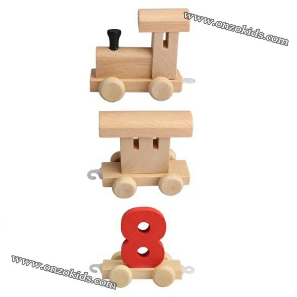 Train numérique en bois – Image 7