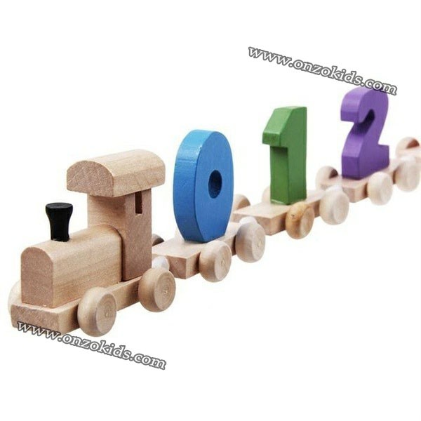 Train numérique en bois – Image 3