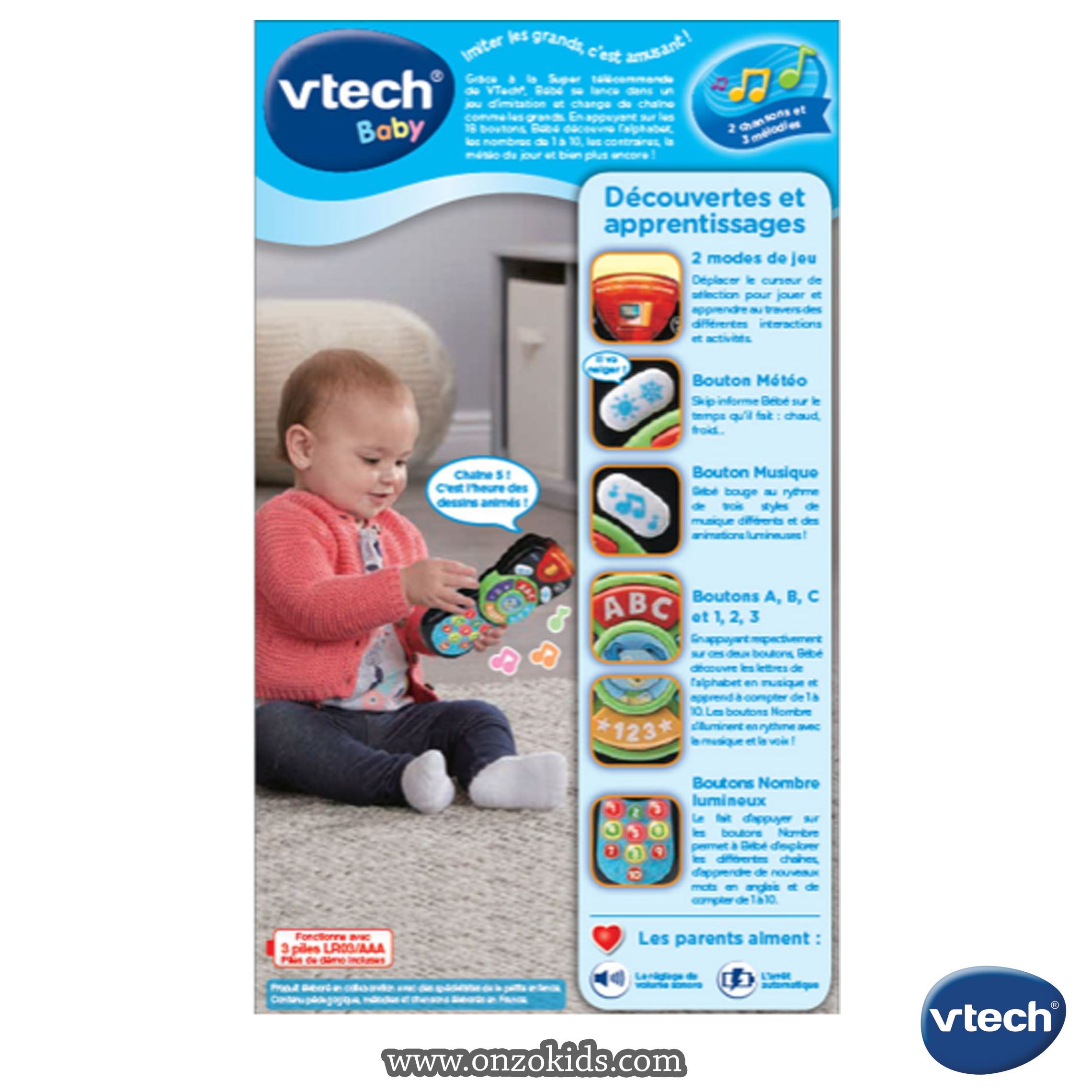 Super télécommande parlante- Vtech – Image 4