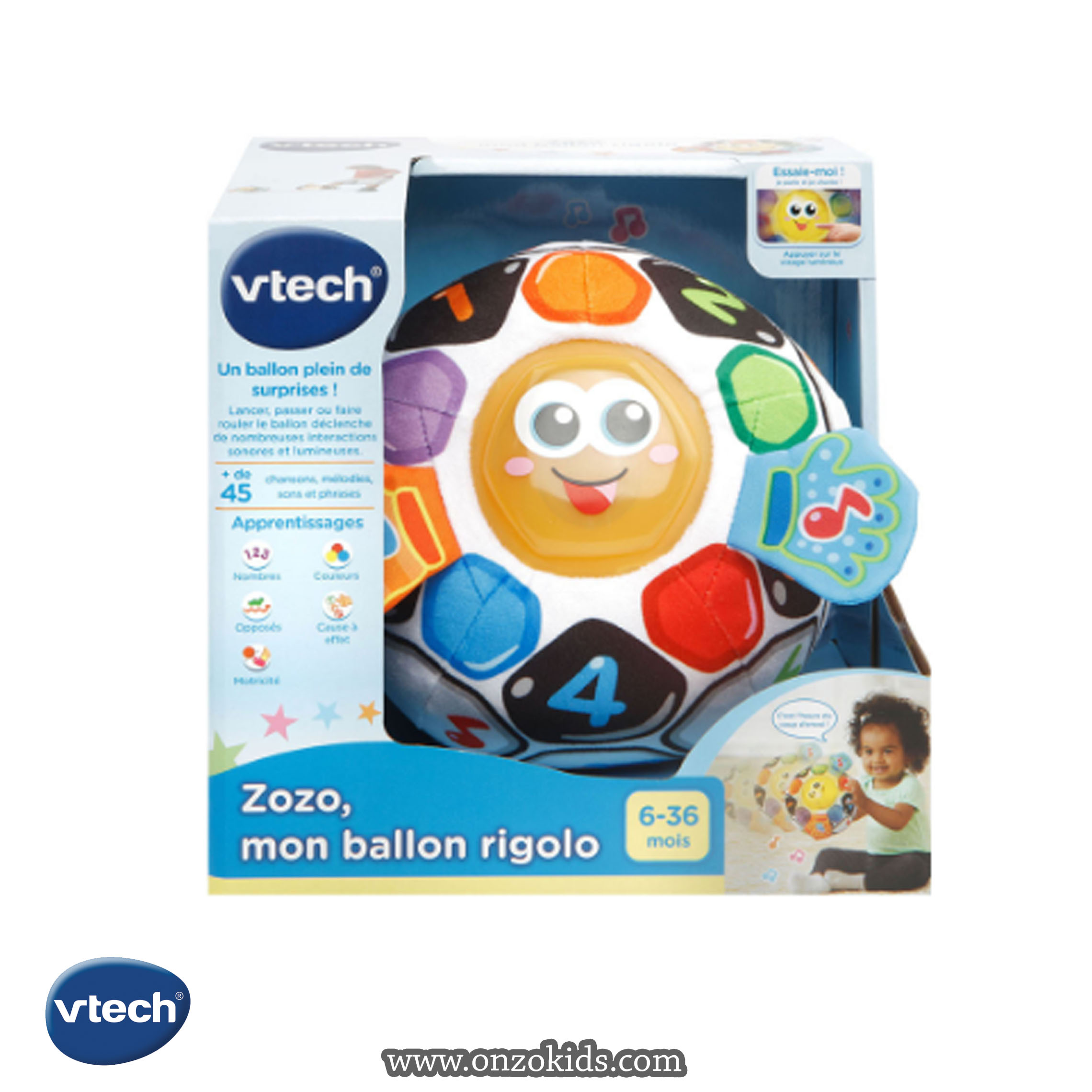 Zozo, mon ballon rigolo - jouet d'éveil - Vtech – Image 2