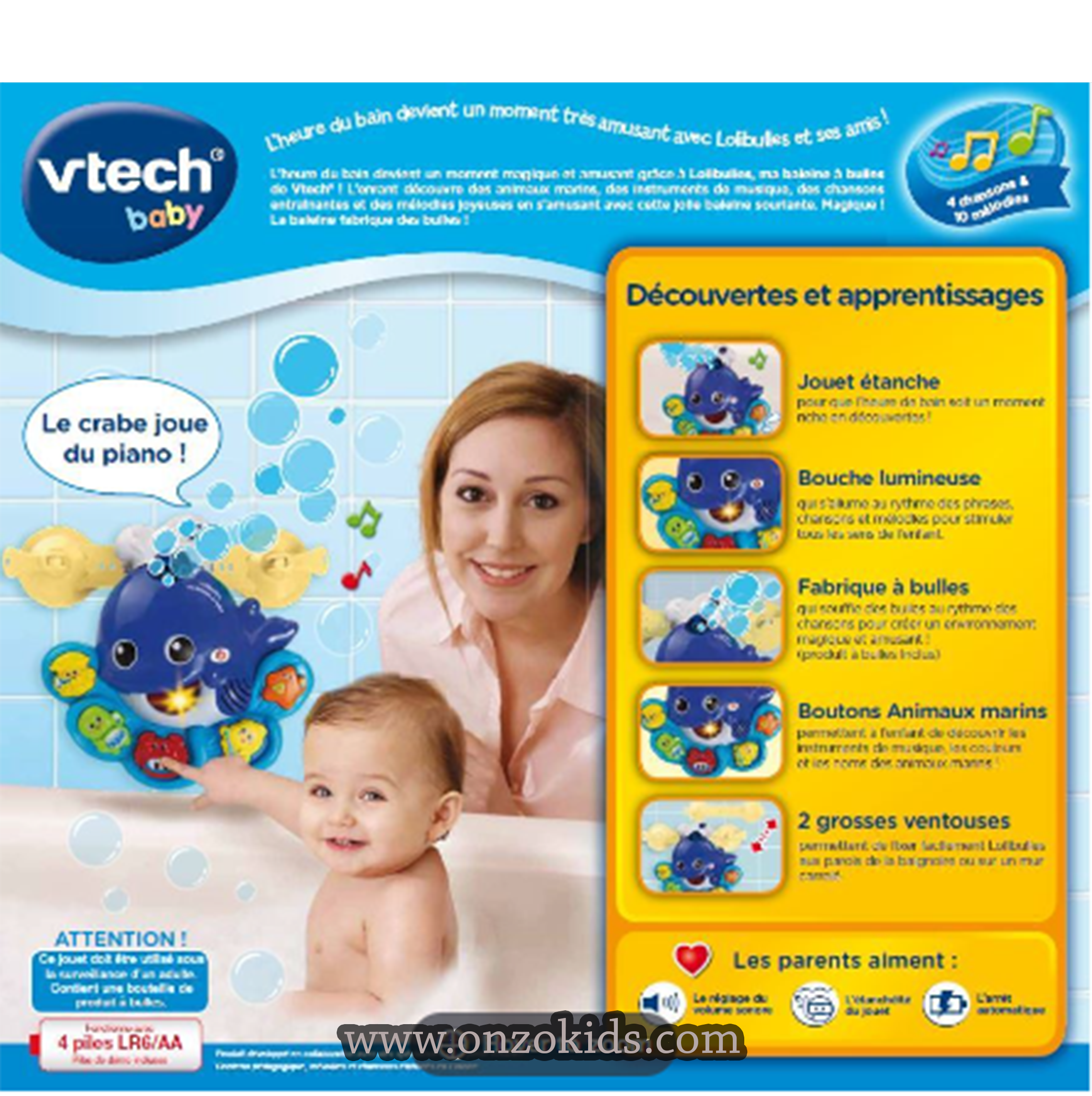 Lolibulles, ma baleine à bulles -Vtech – Image 2
