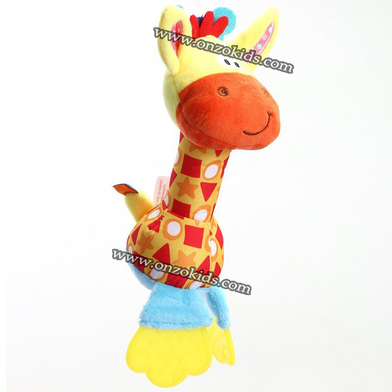Hochets en peluche avec amuse dent – Image 9