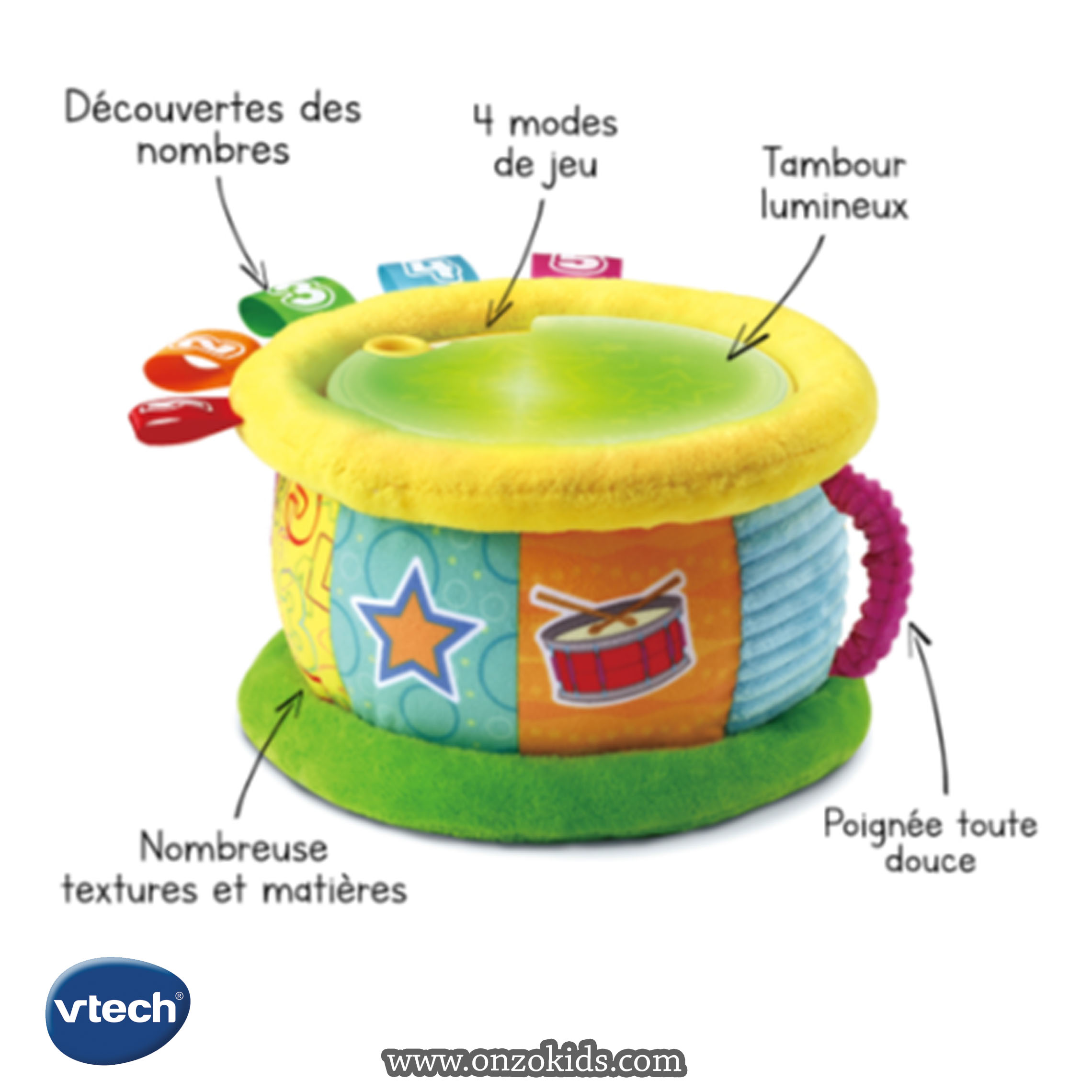 Tambour Lumi magique - Jouet musical - Vtech – Image 6