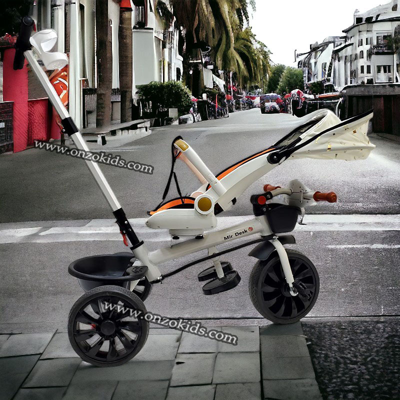 Vélo poussette évolutif Avec siège 360° de luxe Sergio – Image 7