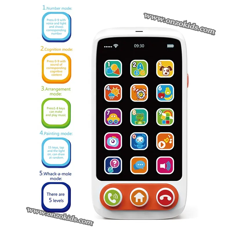 Téléphone portable éducatif pour bébé - Huanger – Image 3