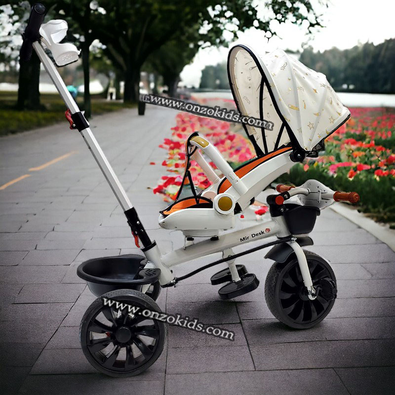 Vélo poussette évolutif Avec siège 360° de luxe Sergio – Image 9