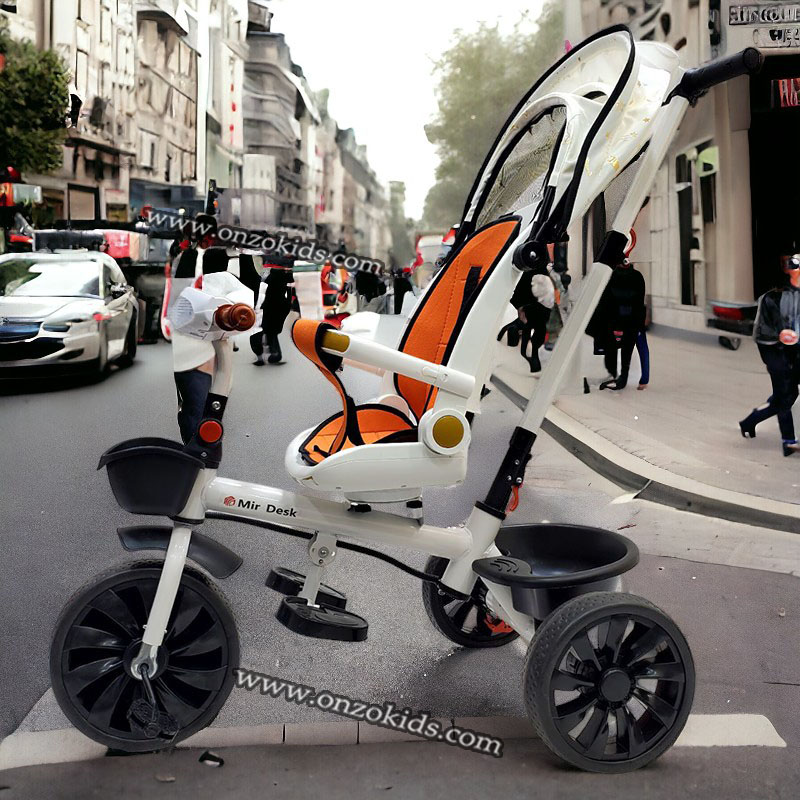 Vélo poussette évolutif Avec siège 360° de luxe Sergio – Image 12