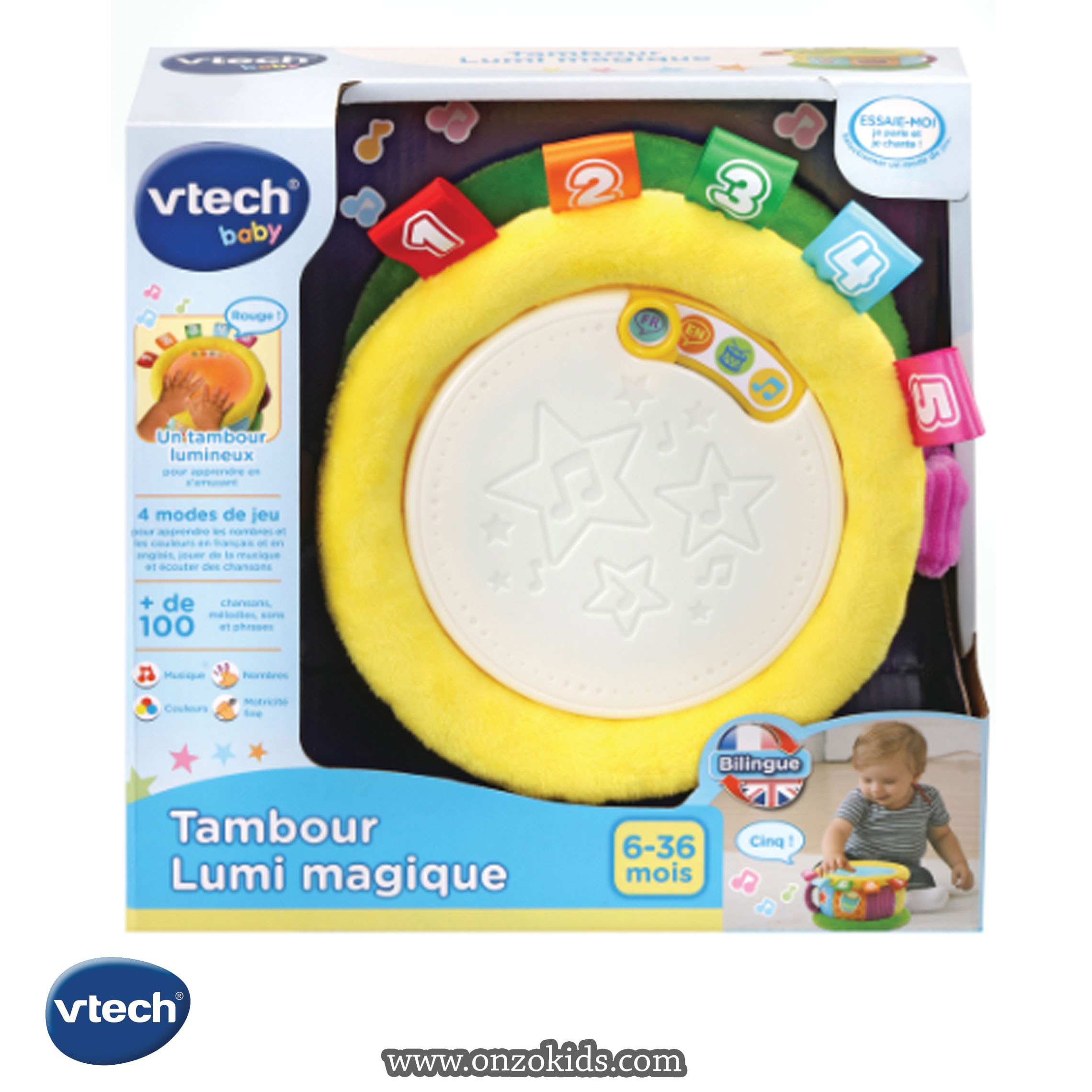 Tambour Lumi magique - Jouet musical - Vtech – Image 7