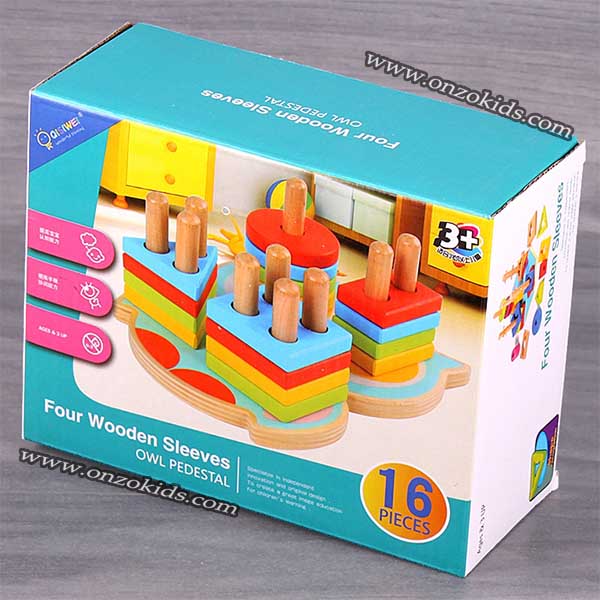 Empileur de Formes géométriques Montessori – Image 6