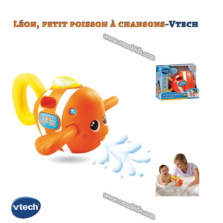 Léon, petit poisson à chansons - jouet musical - Vtech