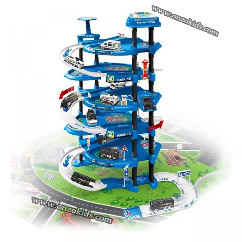 Garage - Circuit de voiture 82 PCS – Image 4