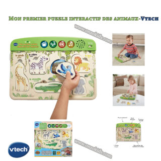 Mon premier puzzle interactif des animaux- Vtech