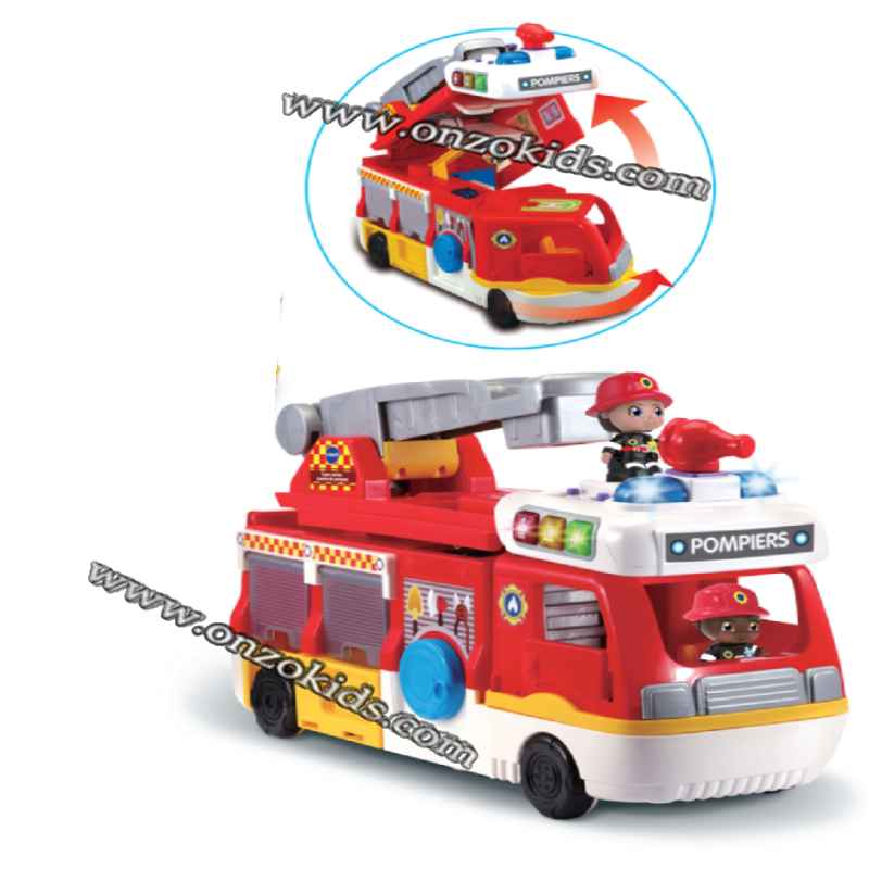 Tut Tut Copains - Super camion caserne de pompiers | vtech – Image 5