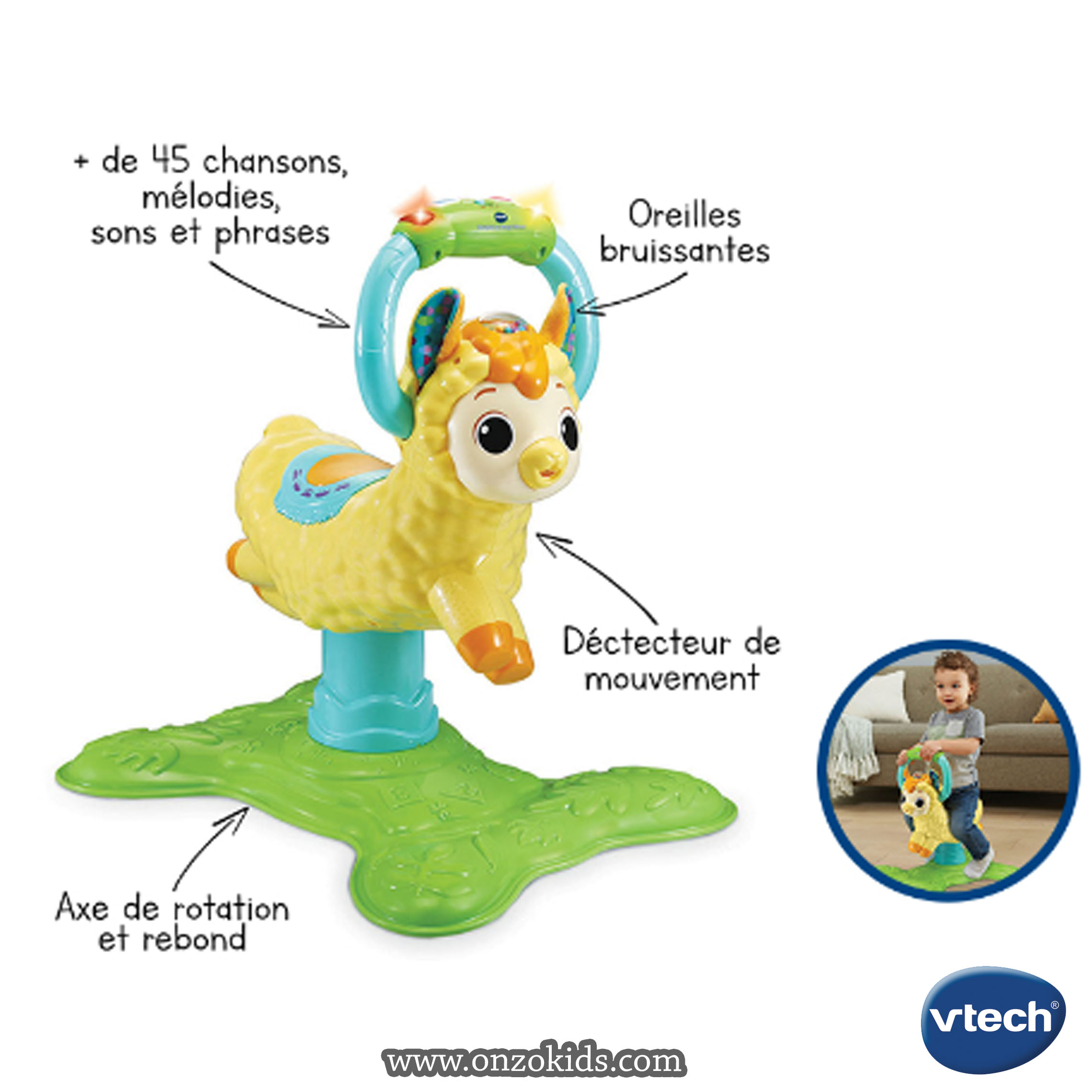 Mon Lama Rodéo Interactif -Vtech – Image 2