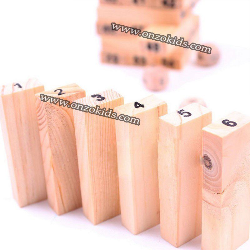 Jenga game | Jeu en bois à empiler - FOLDS HIGH – Image 13