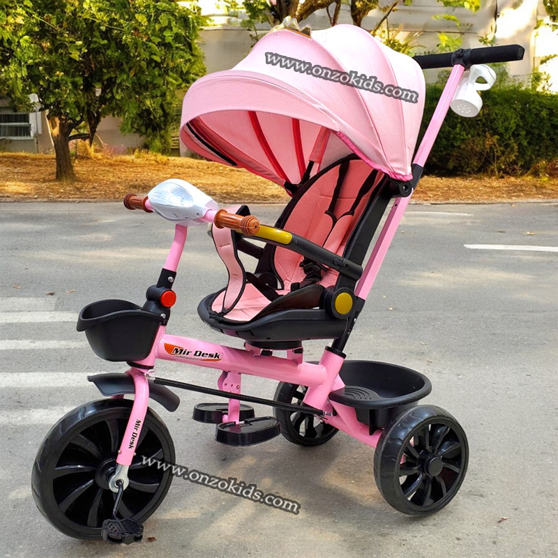 Vélo poussette évolutif Avec siège 360° de luxe Sergio – Image 3