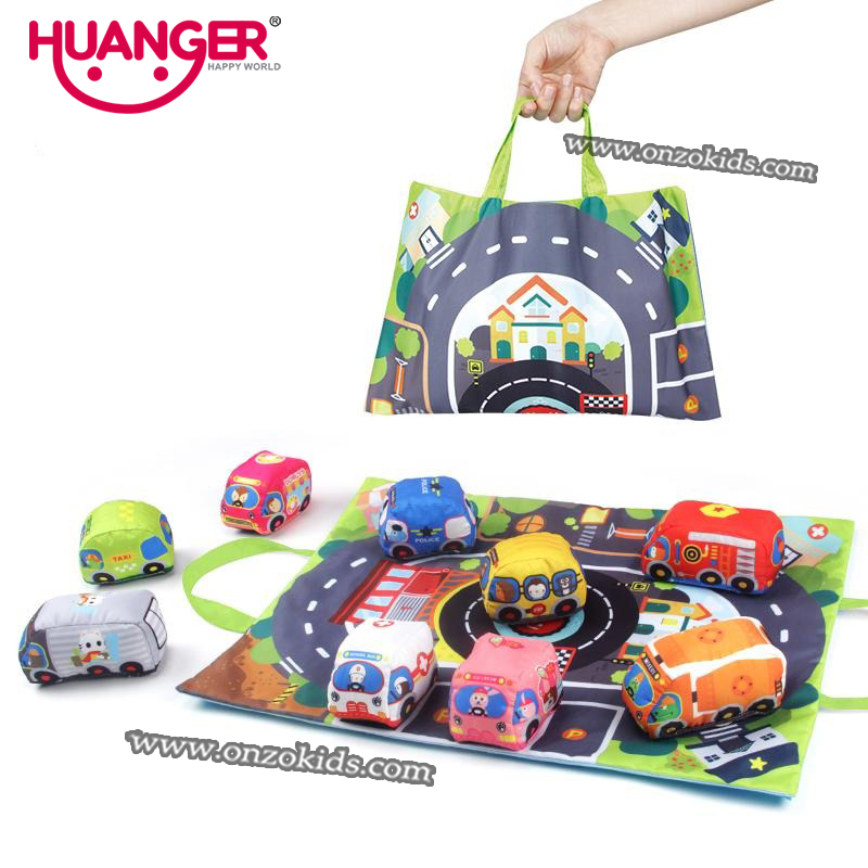 Tapis de jeu " cars in town " - Huanger – Image 2