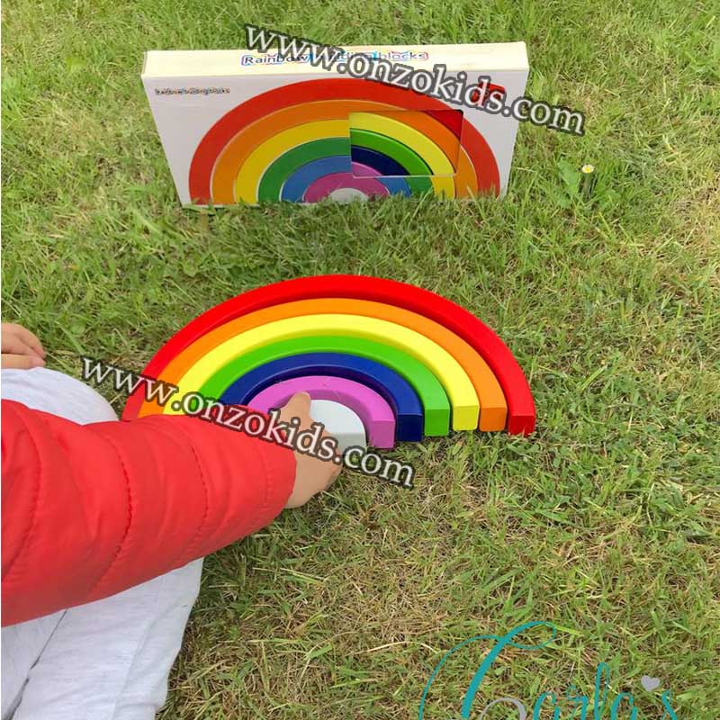 Arc-en-ciel coloré Montessori – Image 3