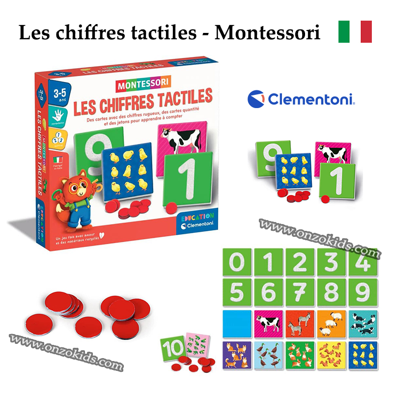 Les Chiffres Tactiles - Montessori