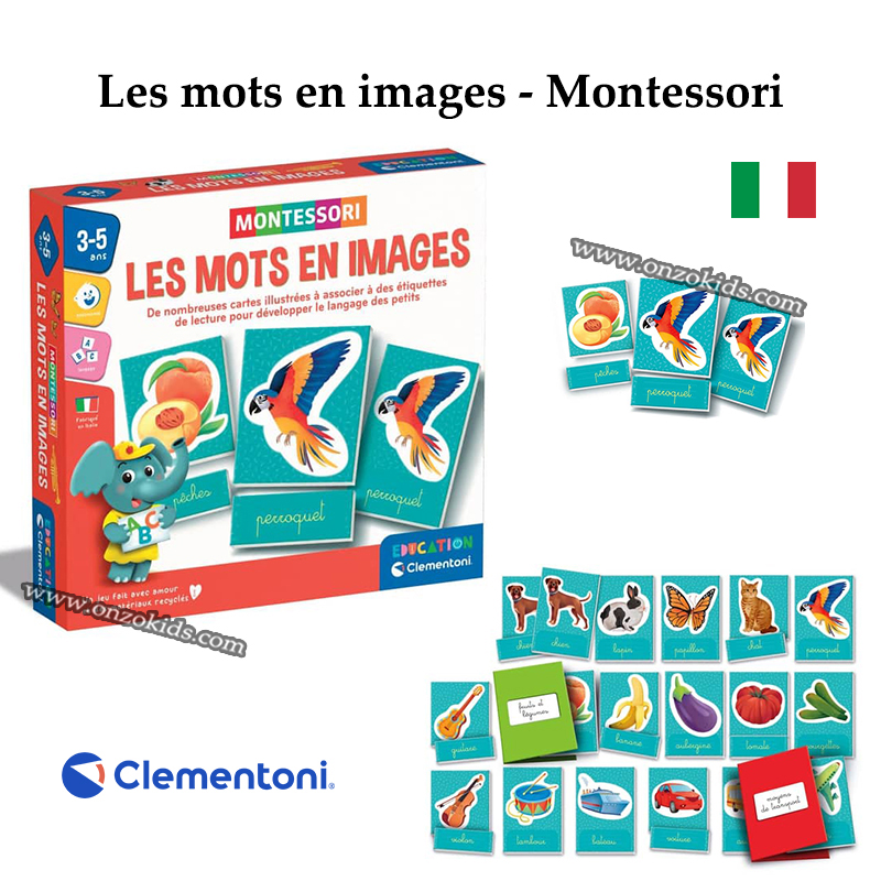 Les Mots En Images - Montessori
