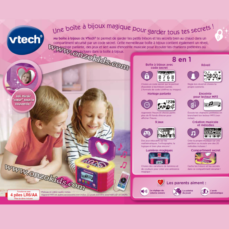 Ma boîte à bijoux musicale - KidiSecrets | VTech – Image 7